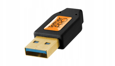 Kabllo USB Tether Tools TetherPro, USB 3.0 në Micro-B me kënd të drejtë, 4.5m, e zezë