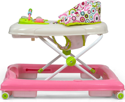 Karrocë ecëse për bebe Milly Mally Patrol Flower, lartësi e rregullueshme, panel me drita dhe tinguj, shumëngjyrëshe