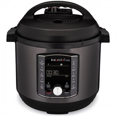 Multicooker Instant Pot ProCrisp, 8L, presion dhe ajër i nxehtë, i zi