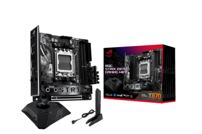 Pllakë amë ASUS ROG Strix X870-I Gaming WiFi, AMD X870, Socket AM5, Mini ITX, e zezë