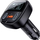 Karikues makine ACEFAST Ultimate, 100W, 2x USB C dhe USB A, me ekran OLED, i zi