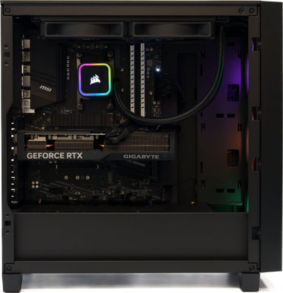 Kompjuter gaming Game X G500, Ryzen 9 9900X, 32GB RAM, RTX 5070, 1TB SSD, i zi