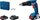 Kaçavidë me bateri Bosch Professional GTB 185-LI, 18V, 2x2.0Ah, blu