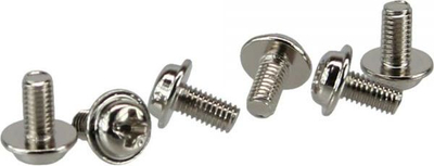 Set vida për disqe kompjutri InLine 77788, M3x6.3mm, 50 copa, argjendi