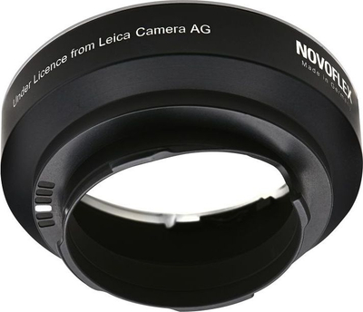 Adapter objektivi Novoflex LEM LER, Leica R në Leica M, metalik, i zi