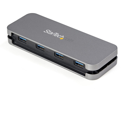 Hub USB StarTech 4 Porta, USB 3.0, 5 Gbps, gri