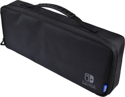 Заштитна торбичка Hori Cargo Pouch, за Nintendo Switch, компатибилна со Switch Lite и OLED, црна
