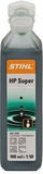 Vaj për motor dy goditjesh STIHL HP Super, 100 ml, raport përzierjeje 1:50, shishe plastike