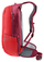 Çantë turistike Deuter Race 16, 16L, sistem ventilimi AirStripes, e kuqe cherry