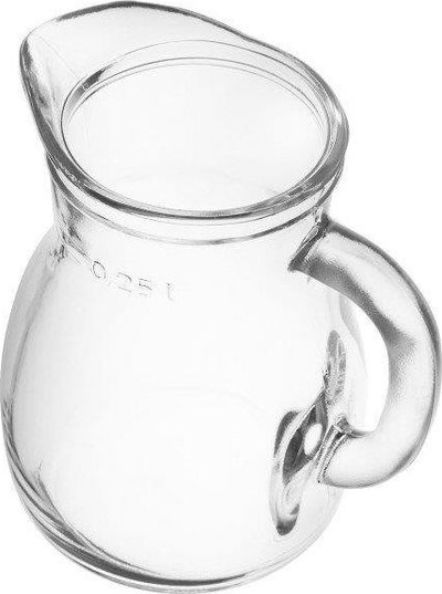 Карафа од стакло Bormioli Rocco 05146140, 250 ml, транспарентна