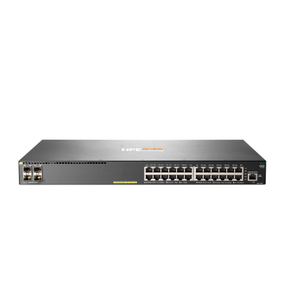 Switch rrjeti HPE Aruba 2930F 24G PoE+ 4SFP, 24 porta, i menaxhuar, rack-montues