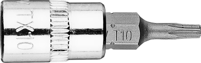 Bit Torx Neo TX10, 1/4", 37mm, i shkurtër