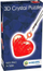 Brelok Bard Centrum Gier Crystal Puzzle Mini Heart, lodër 3D, transparente