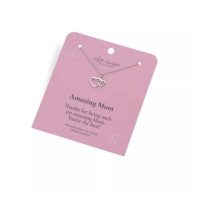 Varëse për femra Hot Diamonds Silver Whisper SWP006, e argjendtë