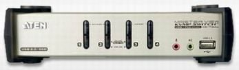Switch KVM Aten CS-1734B, 4 porta, USB PS/2, i zi