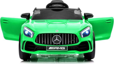 Makine elektrike për fëmijë Lean Sport Mercedes AMG GT R, 12V, telekomandë prindërore, e gjelbër