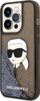 Mbrojtëse telefoni Karl Lagerfeld KLHCP14LLNKHCK, për iPhone 14 Pro, hardcase me glitter, e zezë