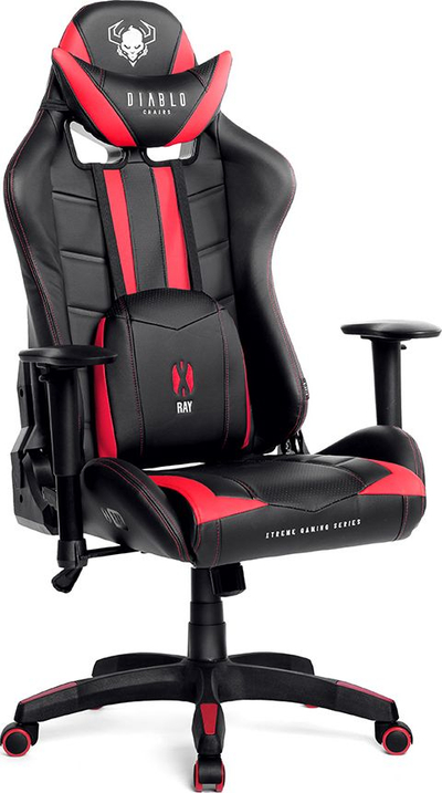 Karrige Diablo Chairs X-RAY, L, e zezë me të kuqe