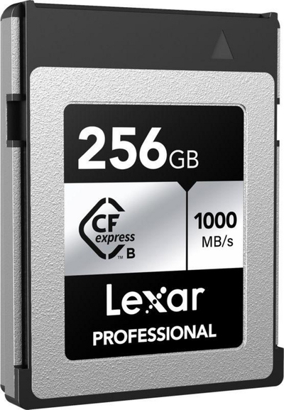 Kartë memorie Lexar Professional CFexpress Type B Silver 256GB, 1750MB/s, gri e zezë