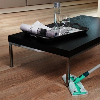 Mop për dysheme Leifheit Clean and Away, 26 cm, me dorezë që zgjatet 86-141 cm
