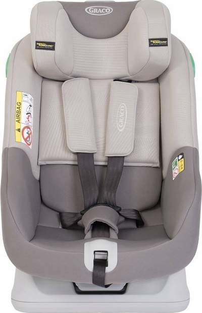 Авто седиште за деца Graco Extend LX R129, систем со 5 точки, насока наназад и напред, сиво