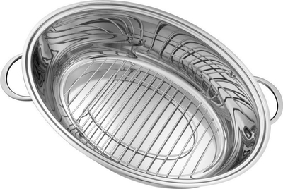 Rostier multifunksional ZWILLING Plus 40993-000-0, 55x30x30 cm, inox, argjendtë
