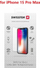 Stakll mbrojtës Swissten për Apple iPhone 15 Ultra, 2.5D, transparent