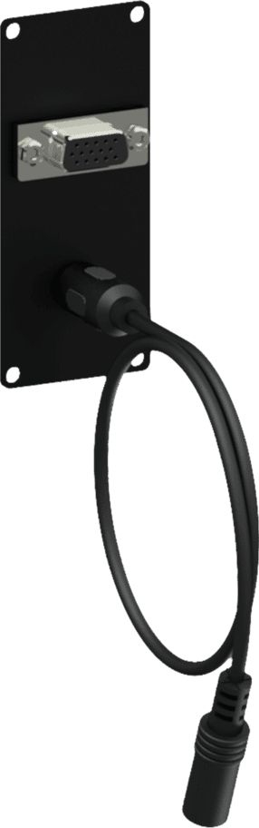 Аудио видео модул Кејмон CASY151/B, VGA, 3.5 mm мини џек, црн