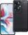 Mbrojtëse telefoni Carbon për Oppo Reno 11F 5G, gomë e fortë, e zezë