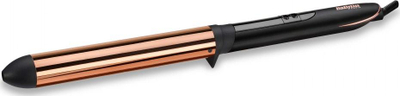 Ondulues flokësh BaByliss C455E, trup konik, deri 210°C, ngjyrë e zezë me bakër