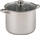 Tengere çeliku inox 22cm, 6.8L, ngjyrë argjendtë