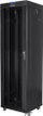 Kabinet rrjeti Lanberg 19" për në dysheme FF01-6642-12BL, 42U, me panel ventilimi, i zi