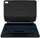 Këllëf tastiere Typecase Edge për iPad 11" 2025 iPad 10.9" 2022, me tastierë me drita, i zi
