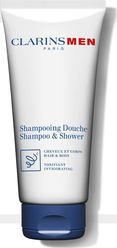 Shampo për flokë dhe dush Clarins Men Hair and Body Shampoo, 200ml