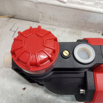 Pompe kopshti me bateri Einhell AQUINNA 36/38 F LED, 36V Twin Pack, 3800 l/orë, e kuqe