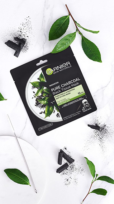 Maskë e zezë për fytyrë Garnier 28 g