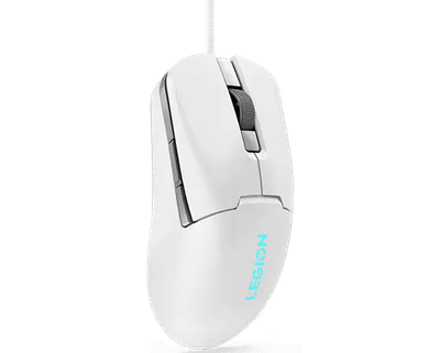 Mouse gaming Lenovo Legion M300s GY51H47351, 8000 DPI, me kabllo USB, i bardhë