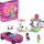 Set ndërtimi MEGA Barbie Convertible Ice Cream Stand, 226 copa, 2 mini goca kukulla, rozë