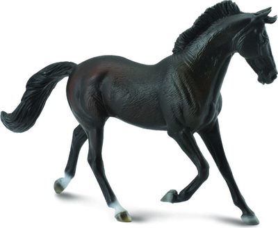 Figurinë kafshe Collecta Thoroughbred Mare, pelë, me qime të zeza