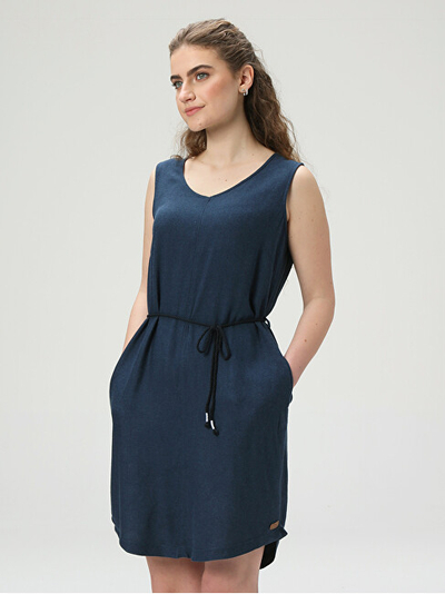 Fustan LOAP NECLA Regular Fit mLO1994, i kaltër, XL