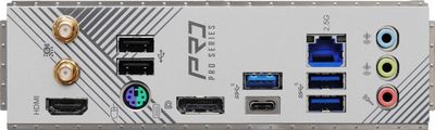 Pllakë amë ASRock B760M PRO RS/D4 WiFi, Intel LGA1700, DDR4, e zezë
