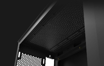 Kasë Darkflash DK352 Mesh ARGB, e zezë, Midi Tower