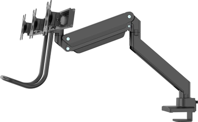 Mbajtëse tavoline për 3 monitorë Neomounts NM-D775DX3BLACK, 17"-24", VESA, e zezë