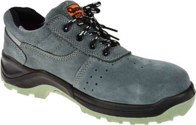 Заштитни работни чевли Geko бр.4 Suede Premium, големина 40, челична капа, сиви