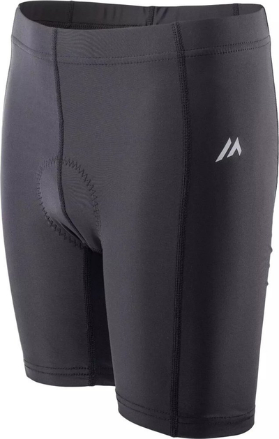 Pantallona biçiklete për kalamaj Martes Essentials Biker Jr 92800398300, që marrin frymë, me pjesë reflektuese, të zeza