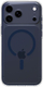 Mbulesë telefoni Spigen Ultra Hybrid MagSafe për iPhone 17 Pro, transparente blu