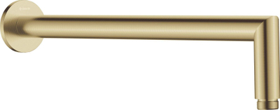 Pipë dushi murale Deante NAC M45K, 400 mm, çelik inox, bronzi