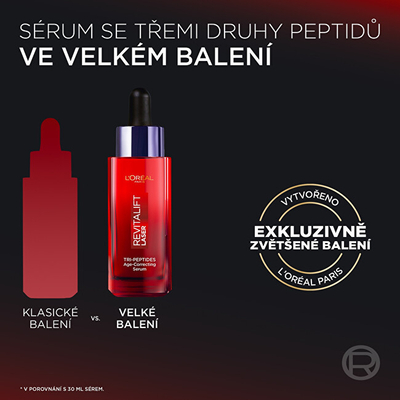 Serum anti-rrudha L'Oréal ParisRevitalift Laser, 50 ml