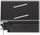 Rafth tërheqës për rack P19S 550, 19", 1U, i zi