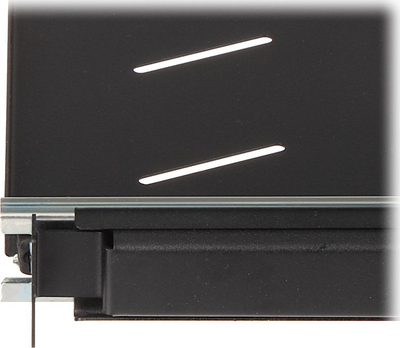 Rafth tërheqës për rack P19S 550, 19", 1U, i zi
